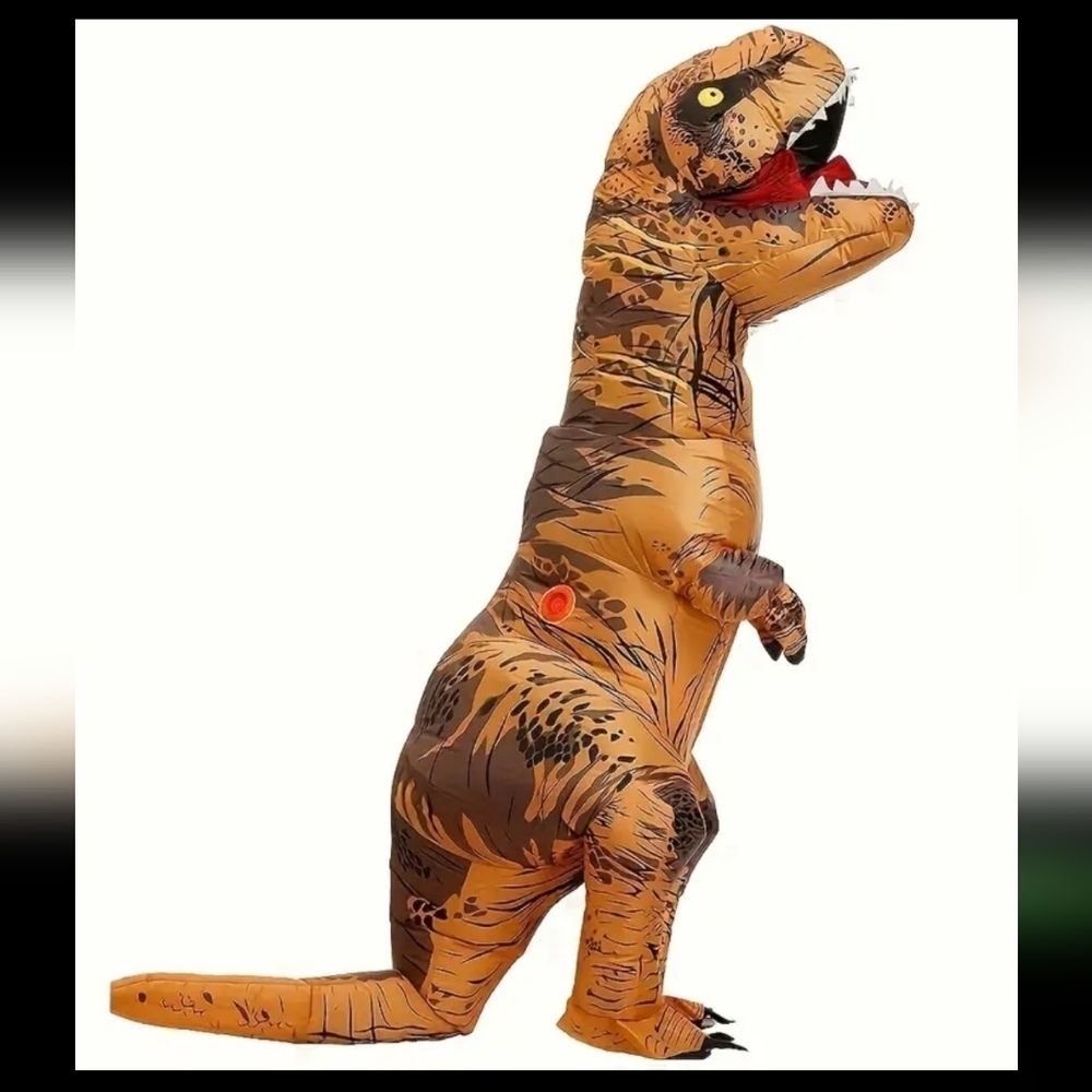 New Adult 7ft inflatable dinosaur costume
